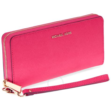 orange michael kors wallet|michael kors hot pink wallet.